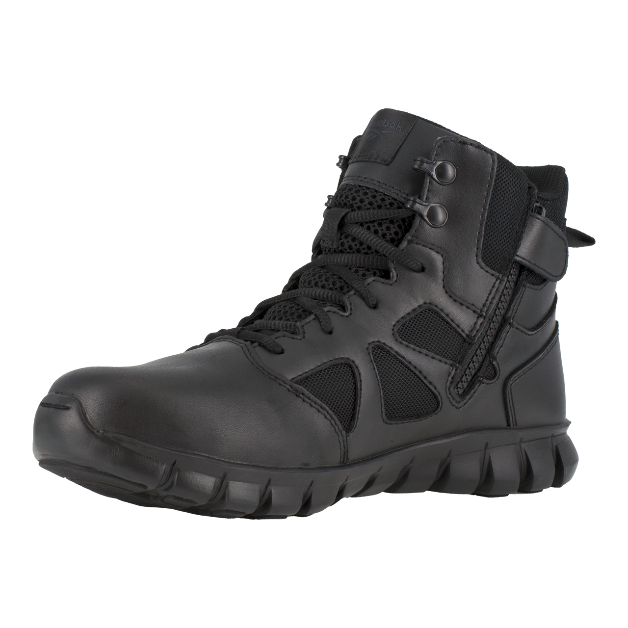 Reebok Tactical Mens 6 Inch Sublite Cushion Tactical Boots Black RB8605-Tactical Source LLC