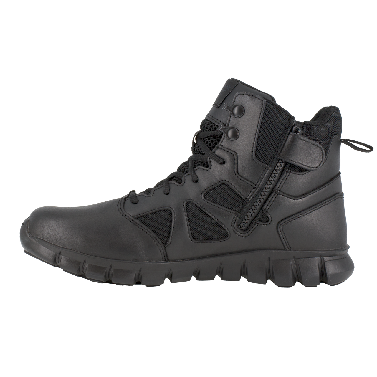 Reebok Tactical Mens 6 Inch Sublite Cushion Tactical Boots Black RB8605-Tactical Source LLC