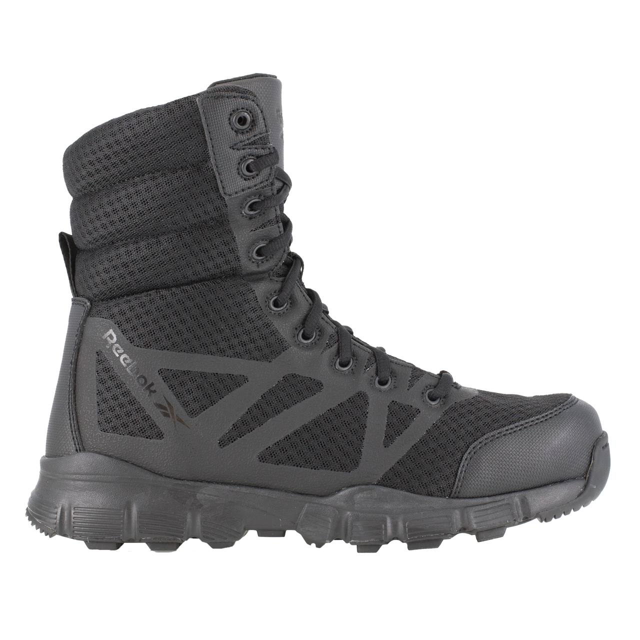 Reebok Tactical Men's 8 Inch Dauntless Ultra Light Size Zip Boot Black RB8720-Tactical Source LLC