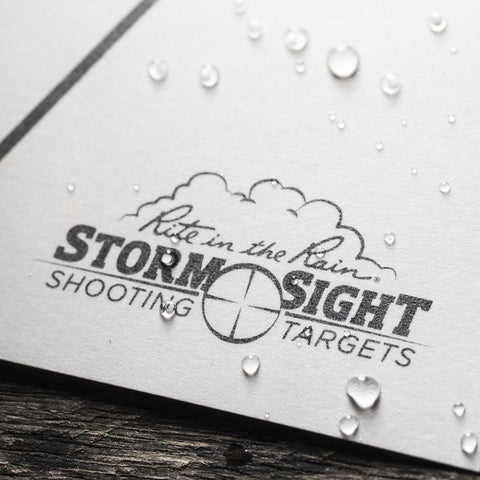 Rite in the Rain All-Weather 8.5 X 11 Close Range Target 25 Sheet White / Orange-Tactical Source LLC