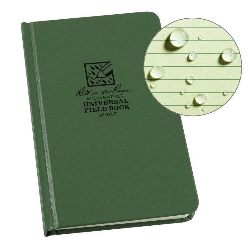 Rite in the Rain No970F Hard Cover Book Universal Green-Tactical Source LLC