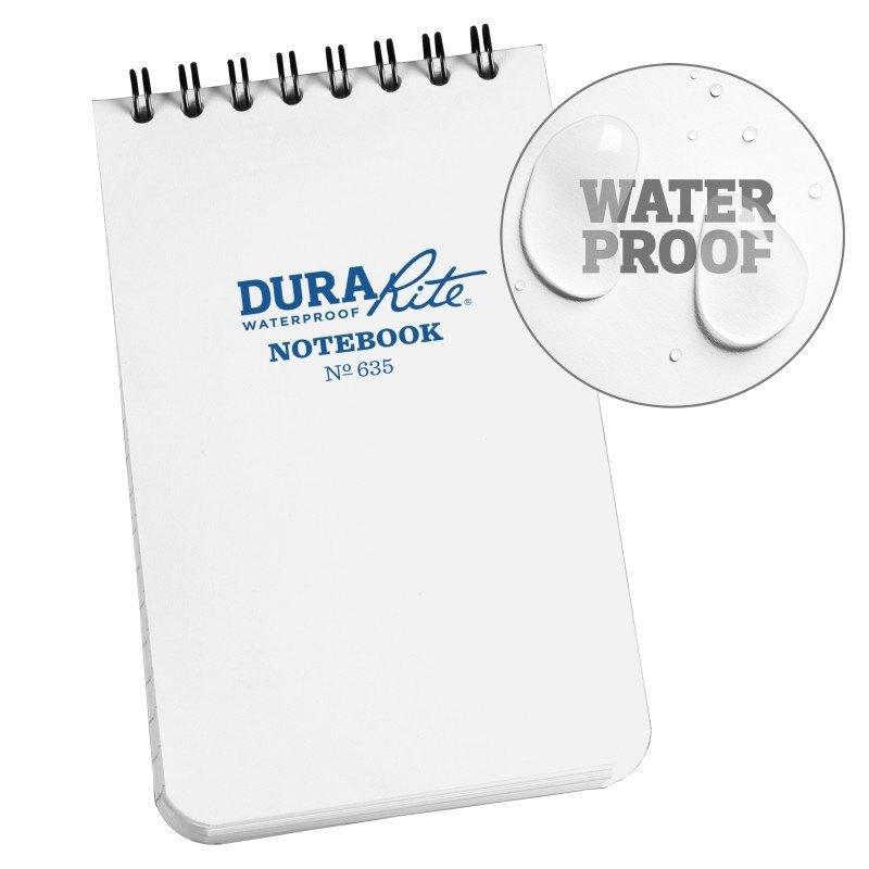 Rite in the Rain No.635 Waterproof DuraRite 3x5 Top Spiral Notebook-Tactical Source LLC