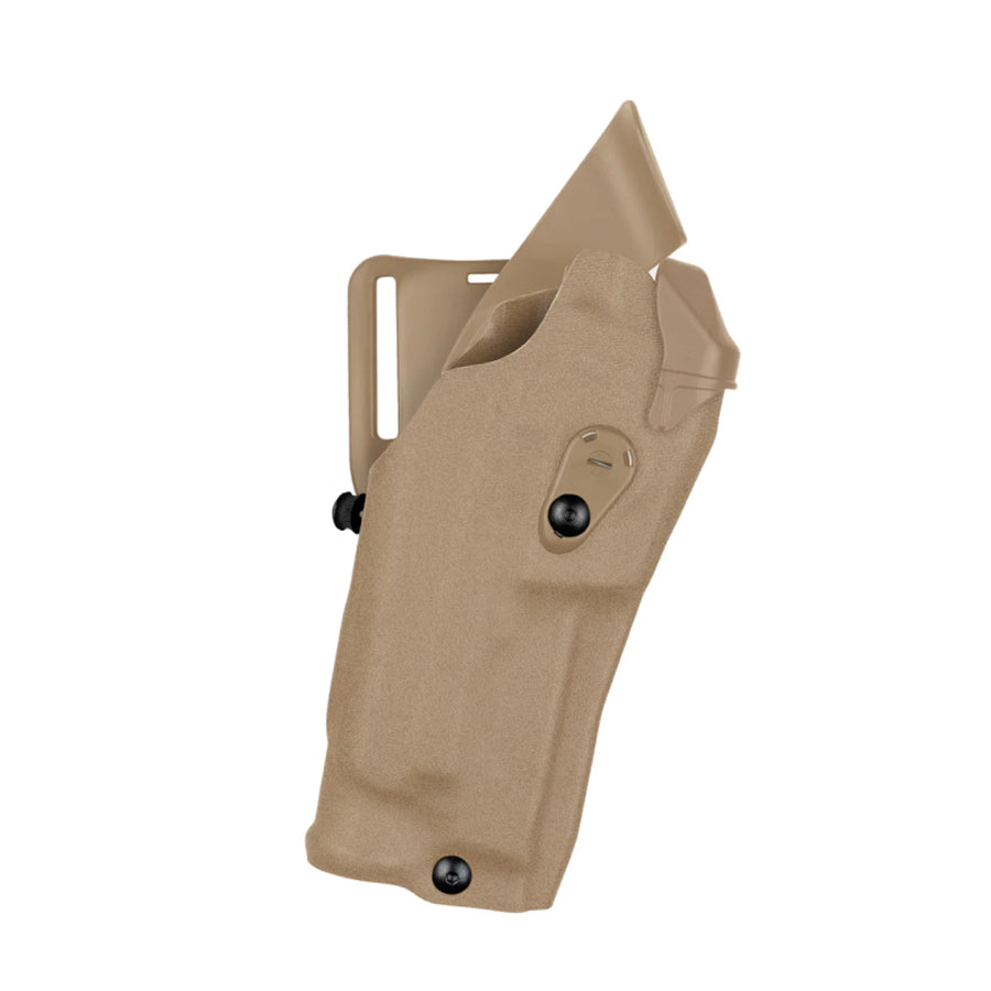 Safariland Model 6390RDS ALS Mid-Ride Level I Retention Duty Holster for Glock 34 MOS w/ Light-Tactical Source LLC