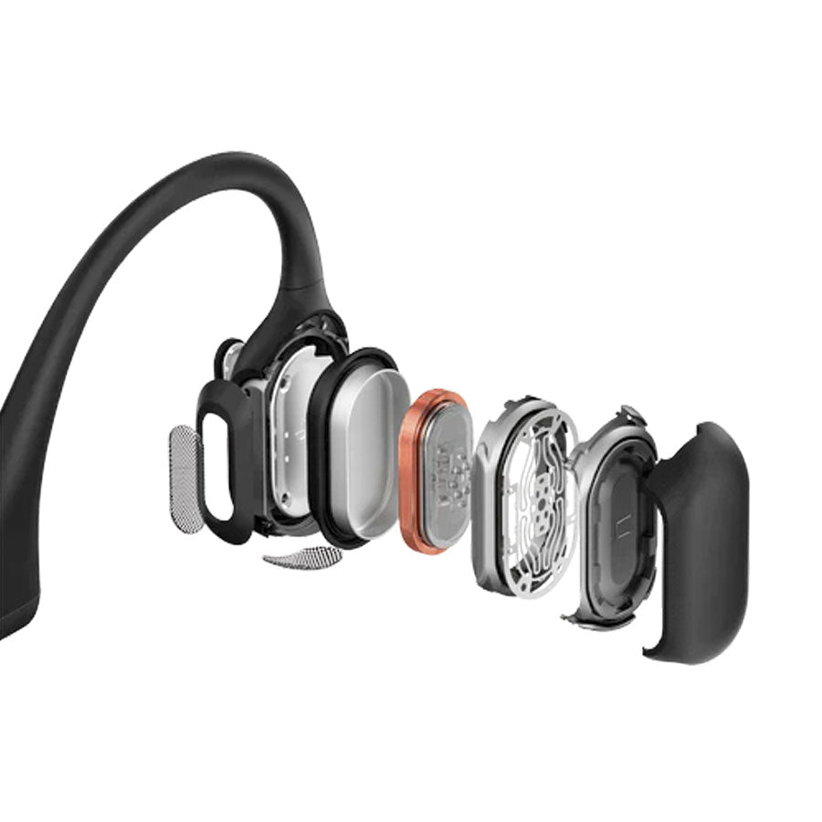 Shokz OpenRun Pro Bone Conduction Bluetooth Headphones Black-Tactical Source LLC