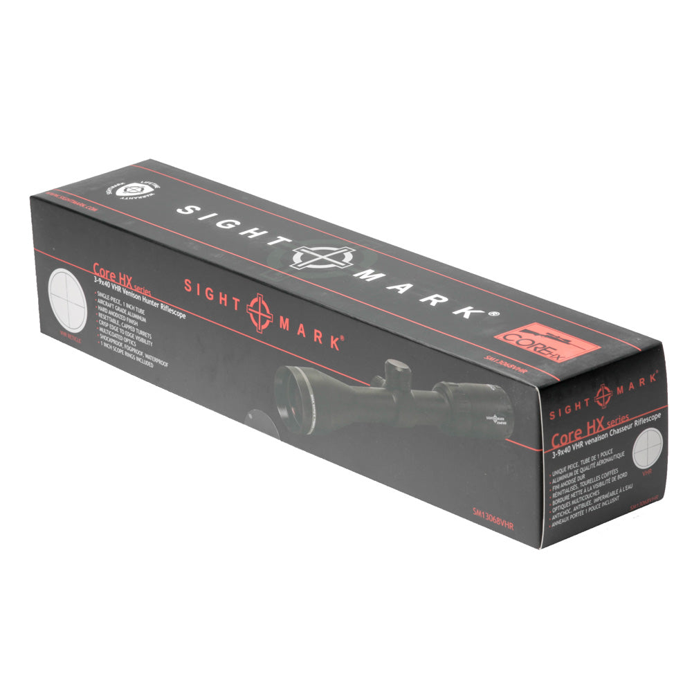 Sightmark Core HX 3-9x40VHR Venison Hunter Riflescope-Tactical Source LLC