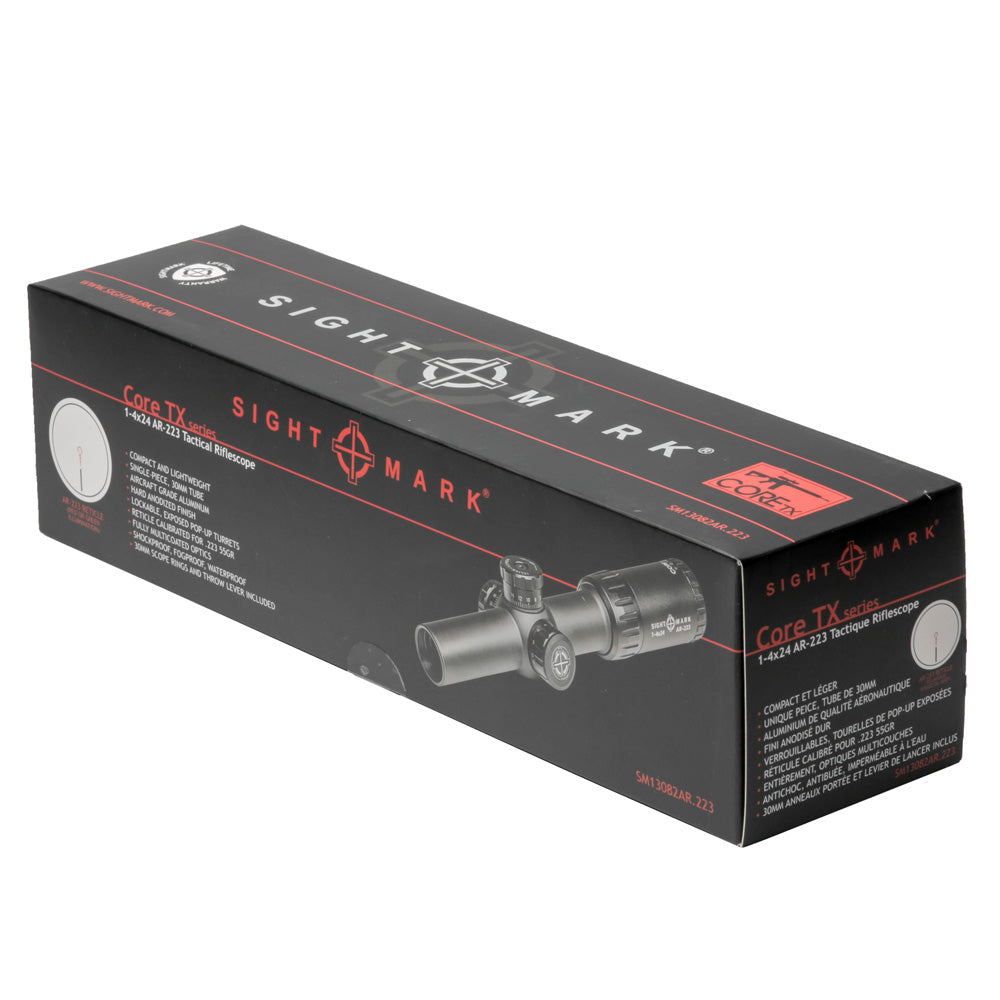 Sightmark Core TX 1-4x24AR-223 BDC Riflescope-Tactical Source LLC