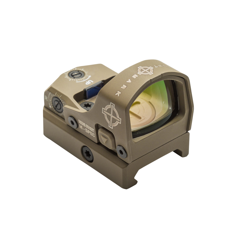 Sightmark Mini Shot M-Spec FMS Reflex Sight - Dark Earth-Tactical Source LLC
