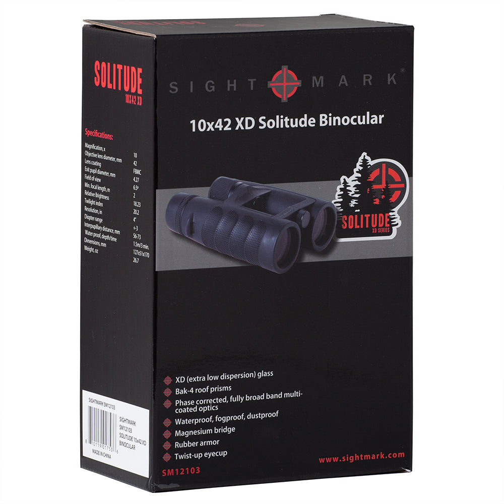 Sightmark Solitude 10x42 XD Binoculars-Tactical Source LLC