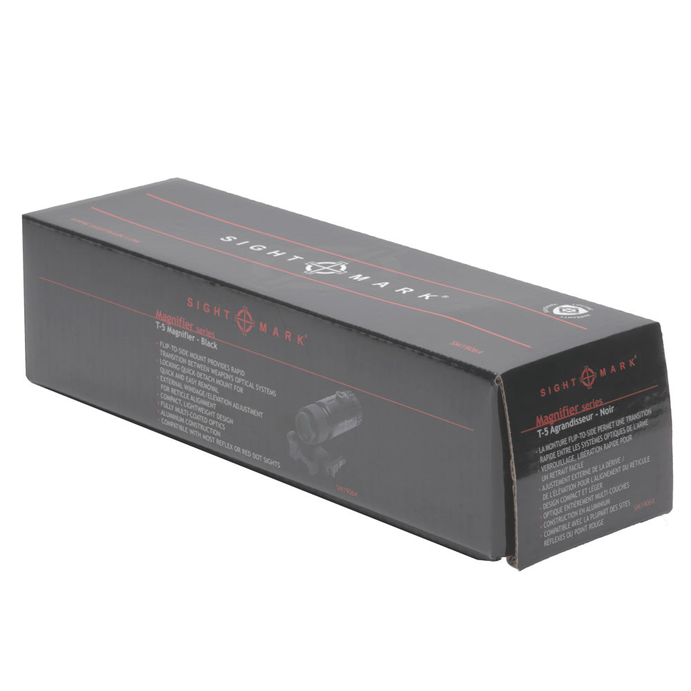 Sightmark T-5 Magnifier with LQD Flip to Side Mount-Tactical Source LLC