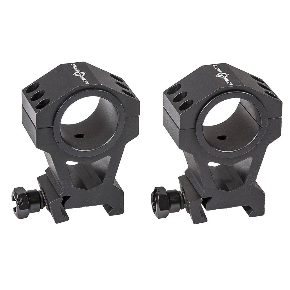 Sightmark Tactical Mounting Rings – Extra-High Height Picatinny Rings (fits 30mm & 1inch)-Tactical Source LLC