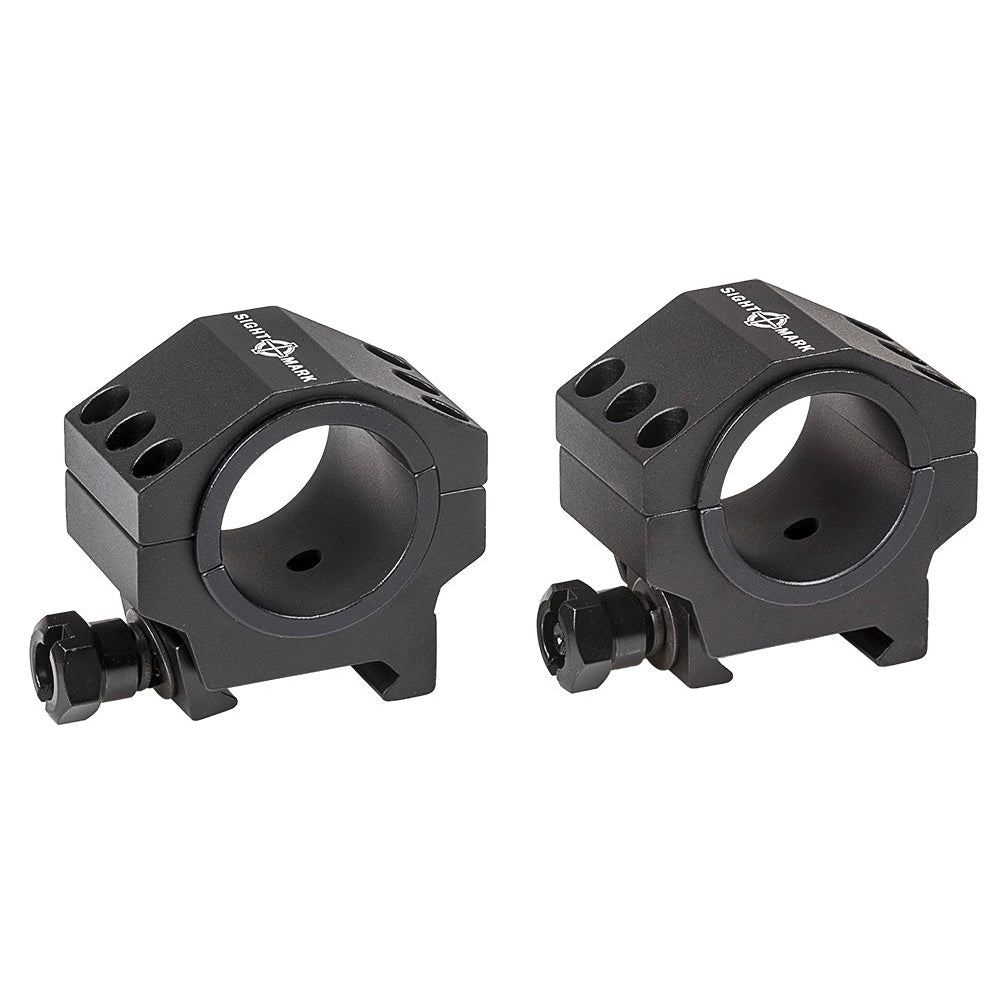 Sightmark Tactical Mounting Rings - Low Height Picatinny Rings (fits 30mm & 1inch)-Tactical Source LLC
