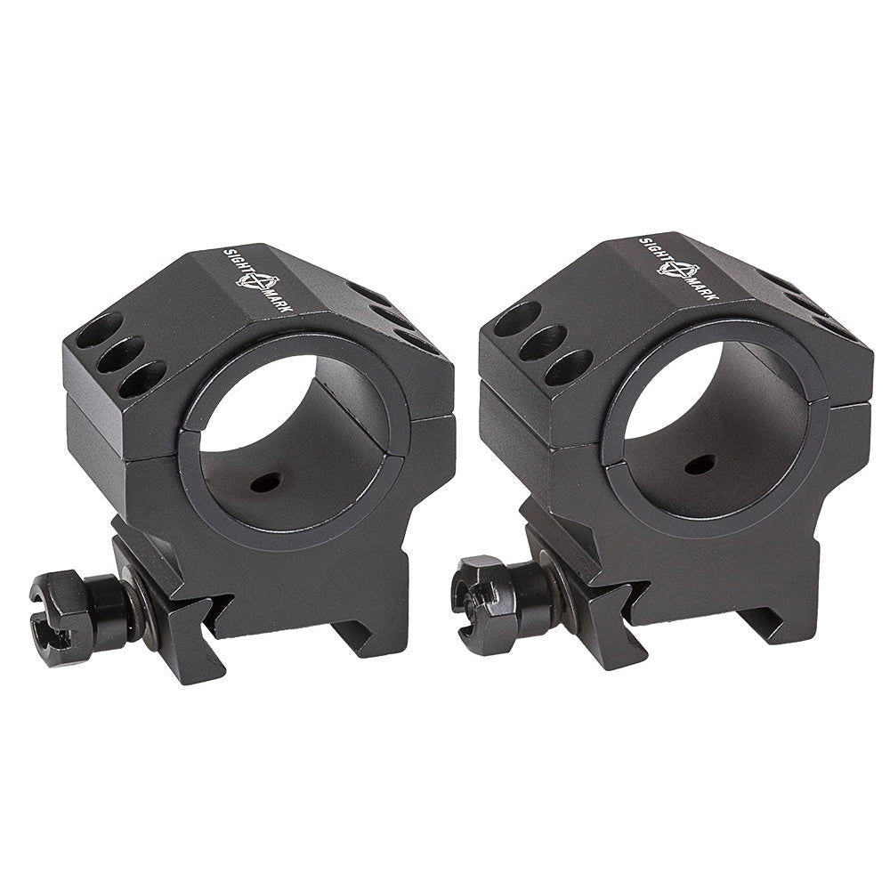 Sightmark Tactical Mounting Rings - Medium Height Picatinny Rings (fits 30mm & 1inch)-Tactical Source LLC