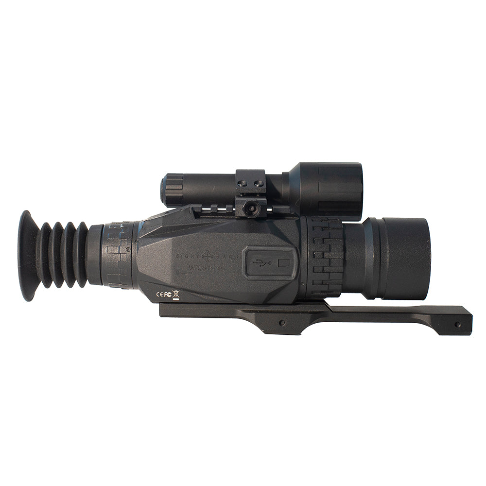 Sightmark Wraith 4K 4-32x40 Digital Day/Night Vision Riflescope with Long Mount-Tactical Source LLC