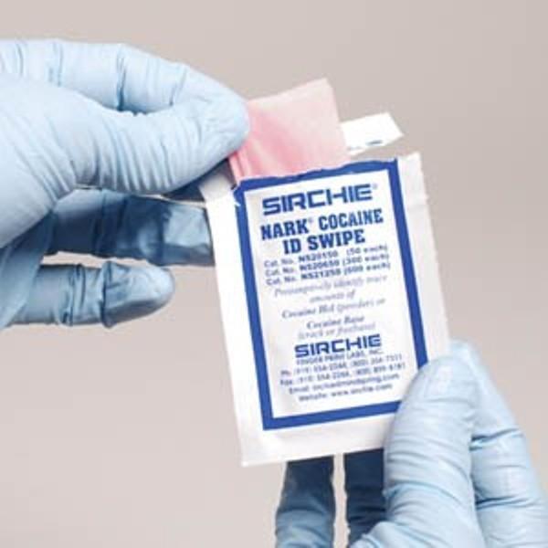 Sirchie Cocaine ID Swipes, Box of 50-Tactical Source LLC