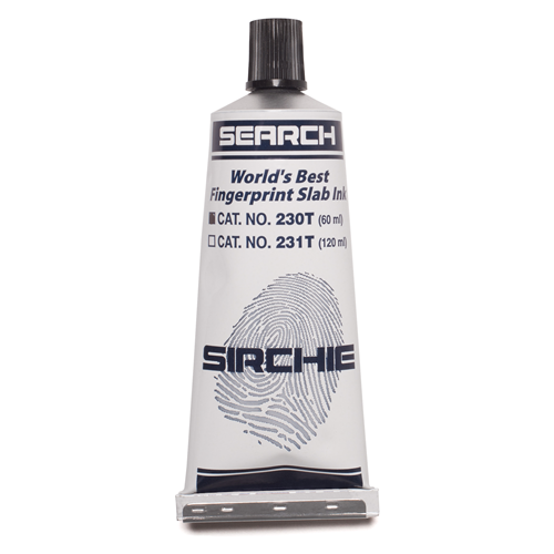 Sirchie Fingerprint Ink, 2oz. Tube-Tactical Source LLC