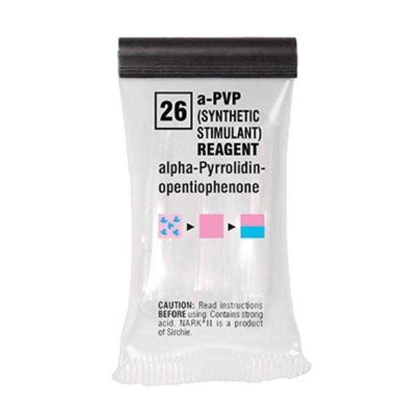 Sirchie NARK II a-PVP Bath Salts Reagent, Box of 10 Tests-Tactical Source LLC