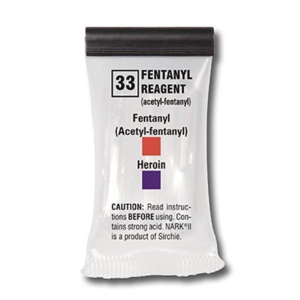 Sirchie NARK II Fentanyl Reagent, Box of 10 Tests-Tactical Source LLC
