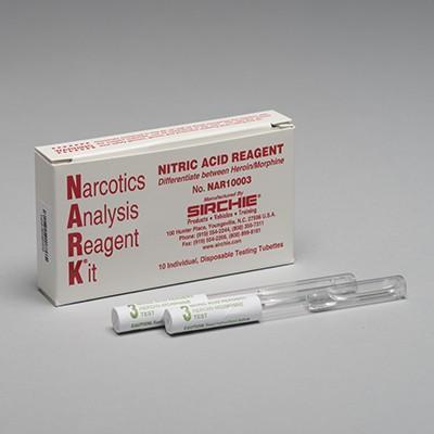 Sirchie NARK Nitric Acid Reagent (Heroin/Morphine) 10 Pack-Tactical Source LLC