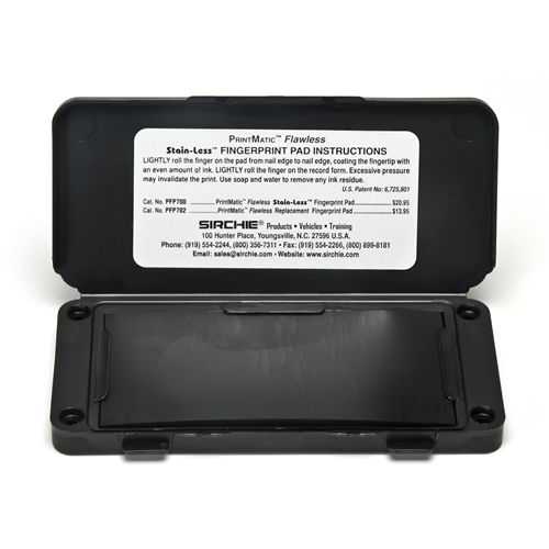 Sirchie PrintMatic Flawless Ink Pad-Tactical Source LLC