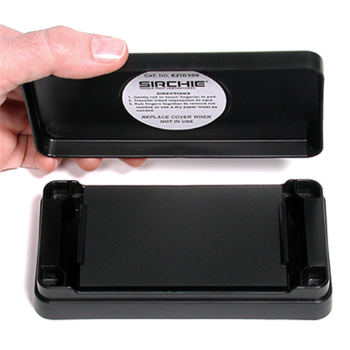 Sirchie PrintMatic Impeccable Ceramic Rectangular Fingerprint Pad, 2 1/4 x 4-Tactical Source LLC