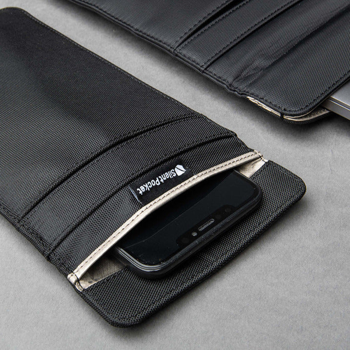 SLNT Faraday Sleeves for Phones Weatherproof Nylon Black-Tactical Source LLC