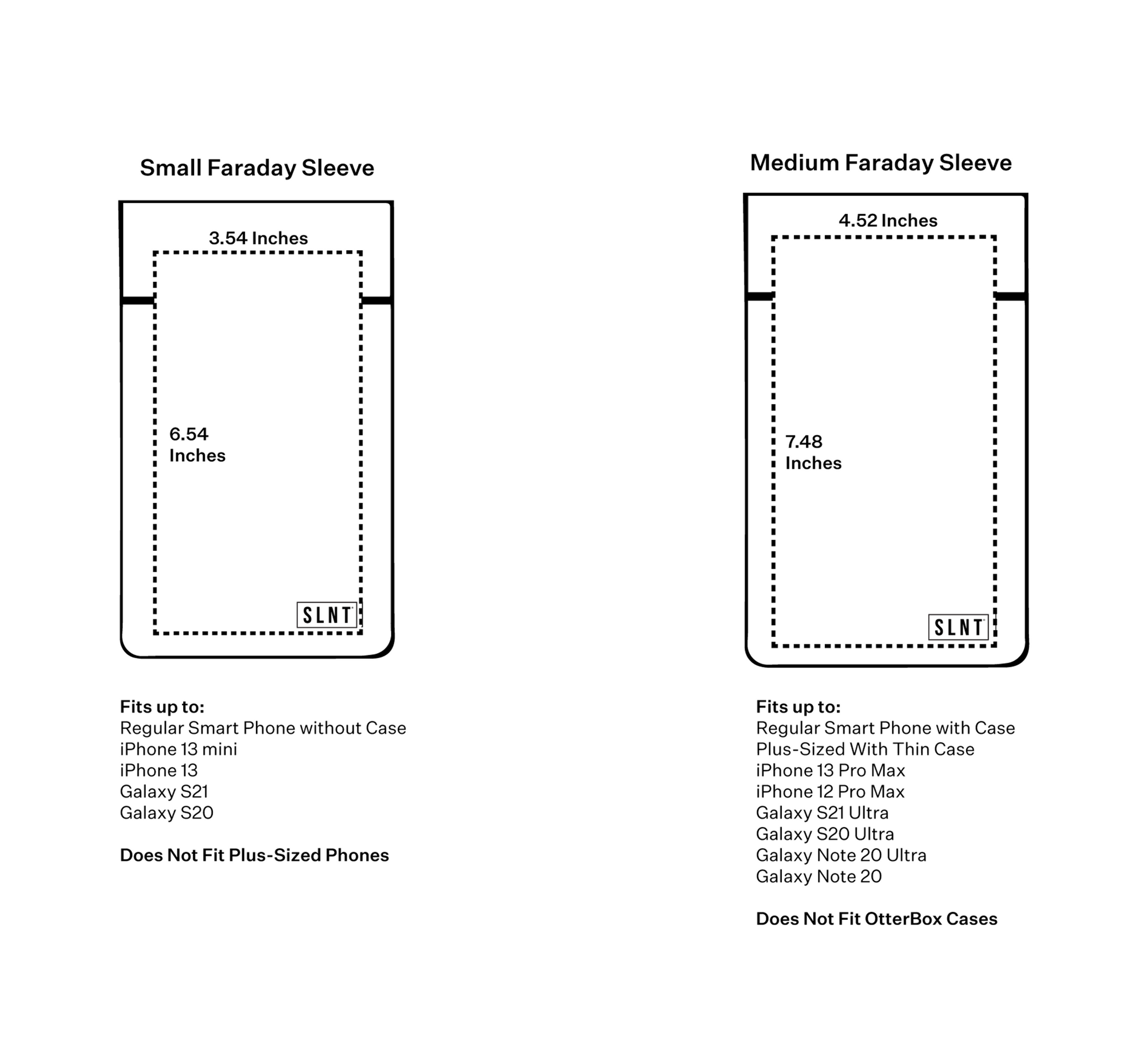 SLNT LOTO Locking Faraday Sleeve Weatherproof Nylon Black-Tactical Source LLC