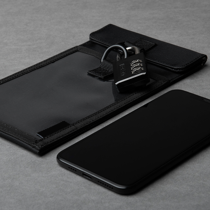 SLNT LOTO Locking Faraday Sleeve Weatherproof Nylon Black-Tactical Source LLC