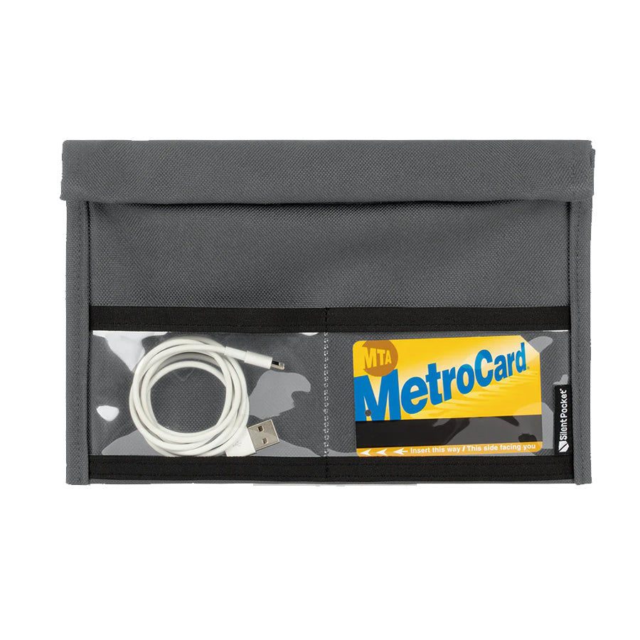 SLNT Utility Faraday Bags for Tablets and Multiple Devices Charcoal Grey-Tactical Source LLC