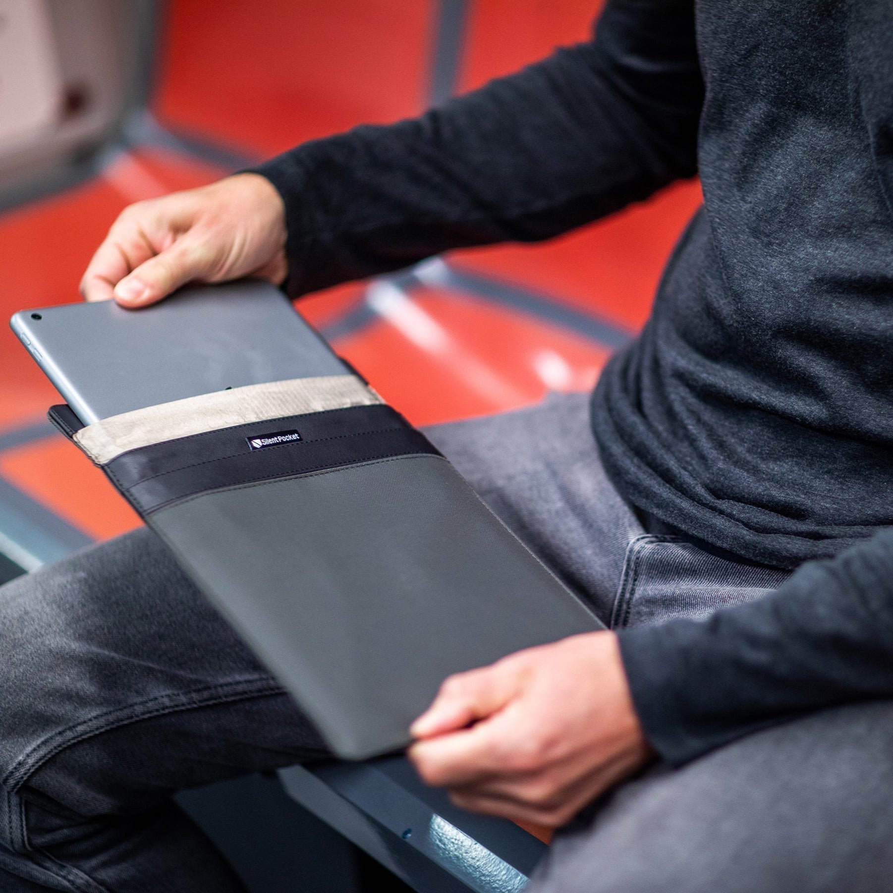 SLNT Utility Faraday Sleeves for Tablets Weatherproof Nylon Black-Tactical Source LLC