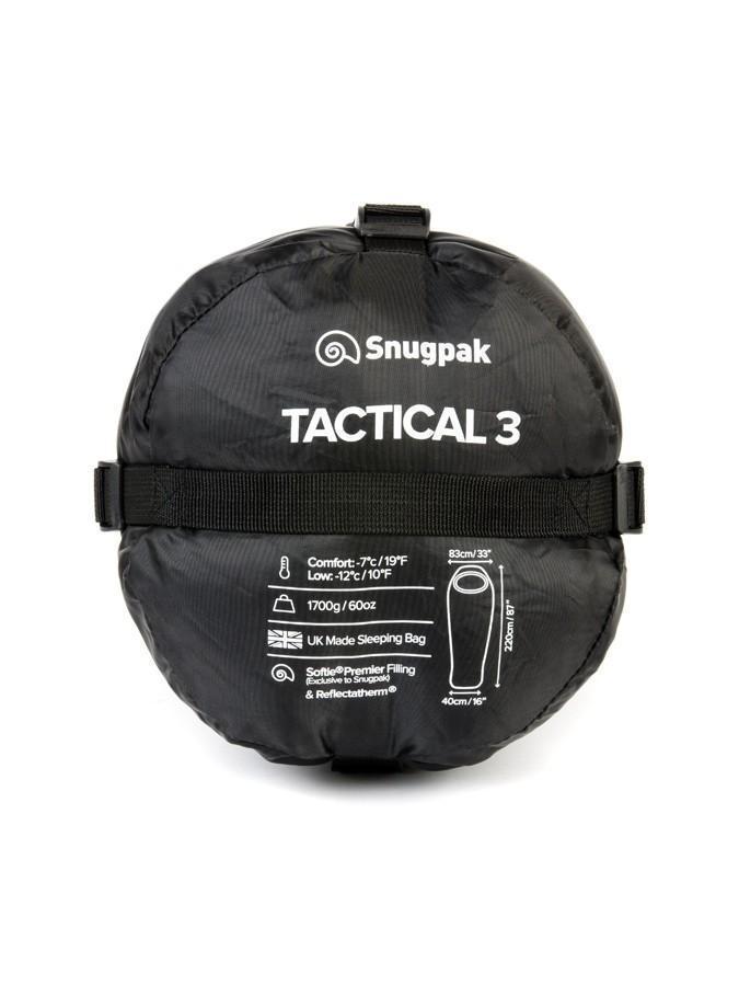 Snugpak - Tactical Series 3 Sleeping Bag - Black-Tactical Source LLC