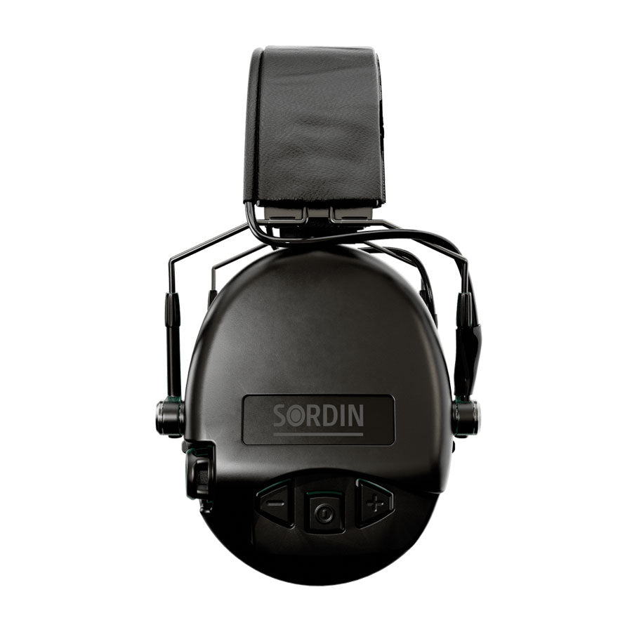 Sordin Supreme MIL AUX SFA Slim Electronic Hearing Protecton Headband-Tactical Source LLC