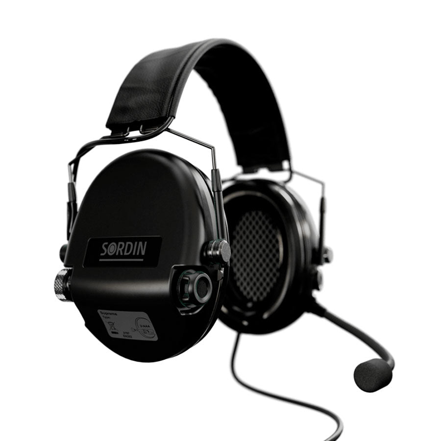 Sordin Supreme MIL CC Slim Electronic Hearing Protection Headband-Tactical Source LLC