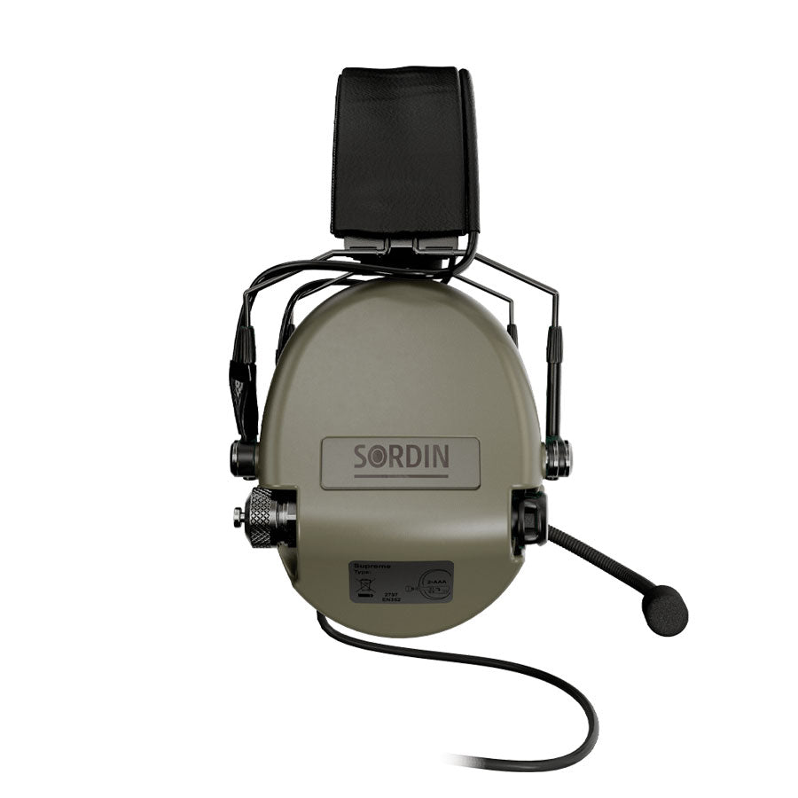 Sordin Supreme MIL CC Slim Electronic Hearing Protection Headband-Tactical Source LLC