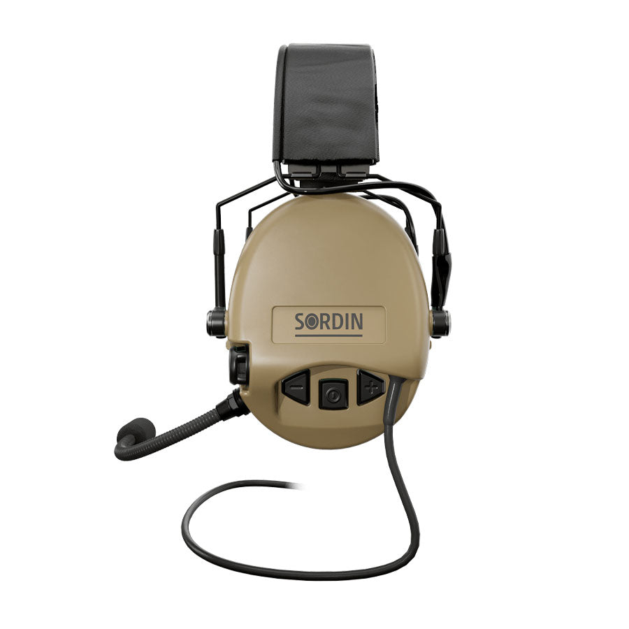 Sordin Supreme MIL CC Slim Electronic Hearing Protection Headband-Tactical Source LLC