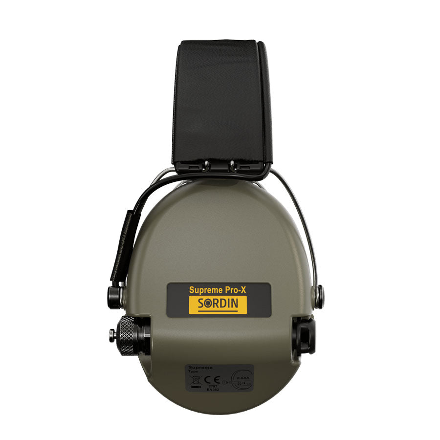 Sordin Supreme Pro-X Electronic Hearing Protecton Headband-Tactical Source LLC