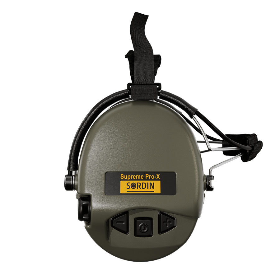 Sordin Supreme Pro X Electronic Hearing Protecton Neckband-Tactical Source LLC