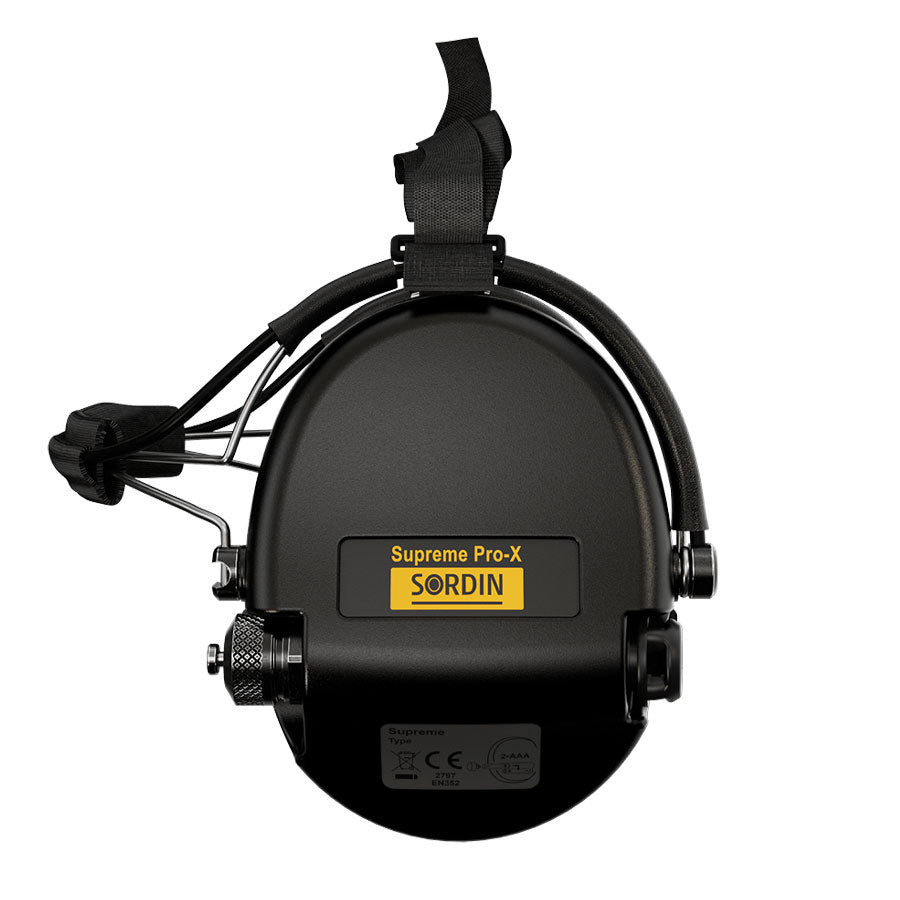 Sordin Supreme Pro X Electronic Hearing Protecton Neckband-Tactical Source LLC