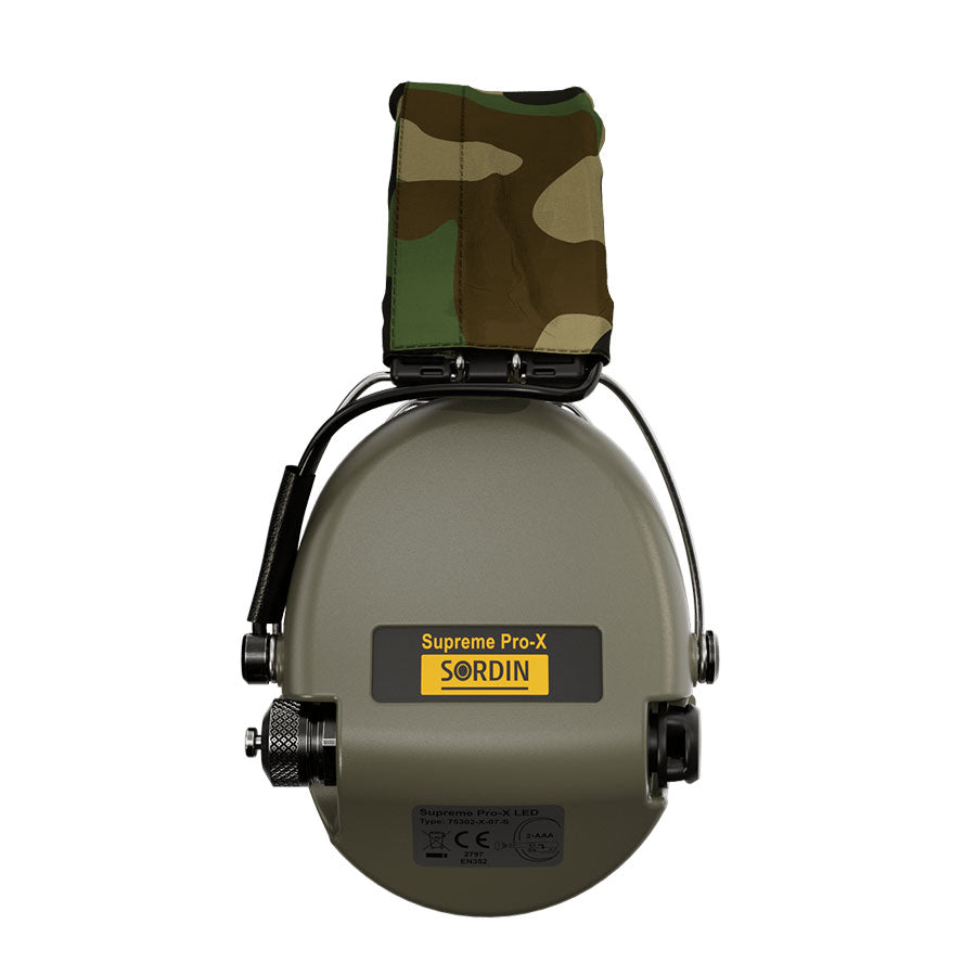 Sordin Supreme Pro-X LED Electronic Hearing Protecton Headband-Tactical Source LLC