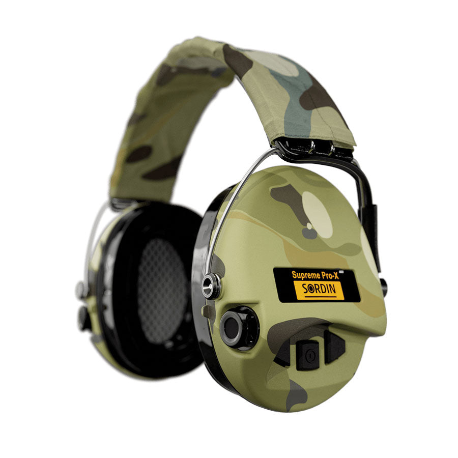 Sordin Supreme Pro-X LED Electronic Hearing Protecton Headband-Tactical Source LLC