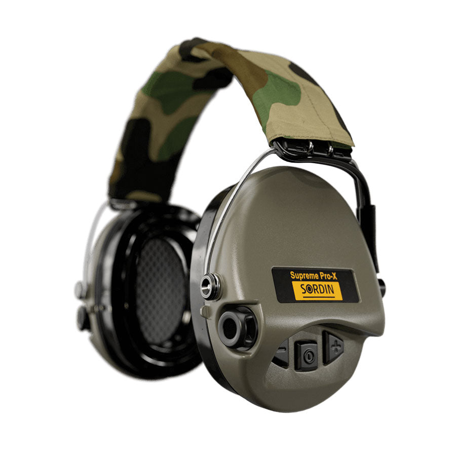 Sordin Supreme Pro-X LED Electronic Hearing Protecton Headband-Tactical Source LLC