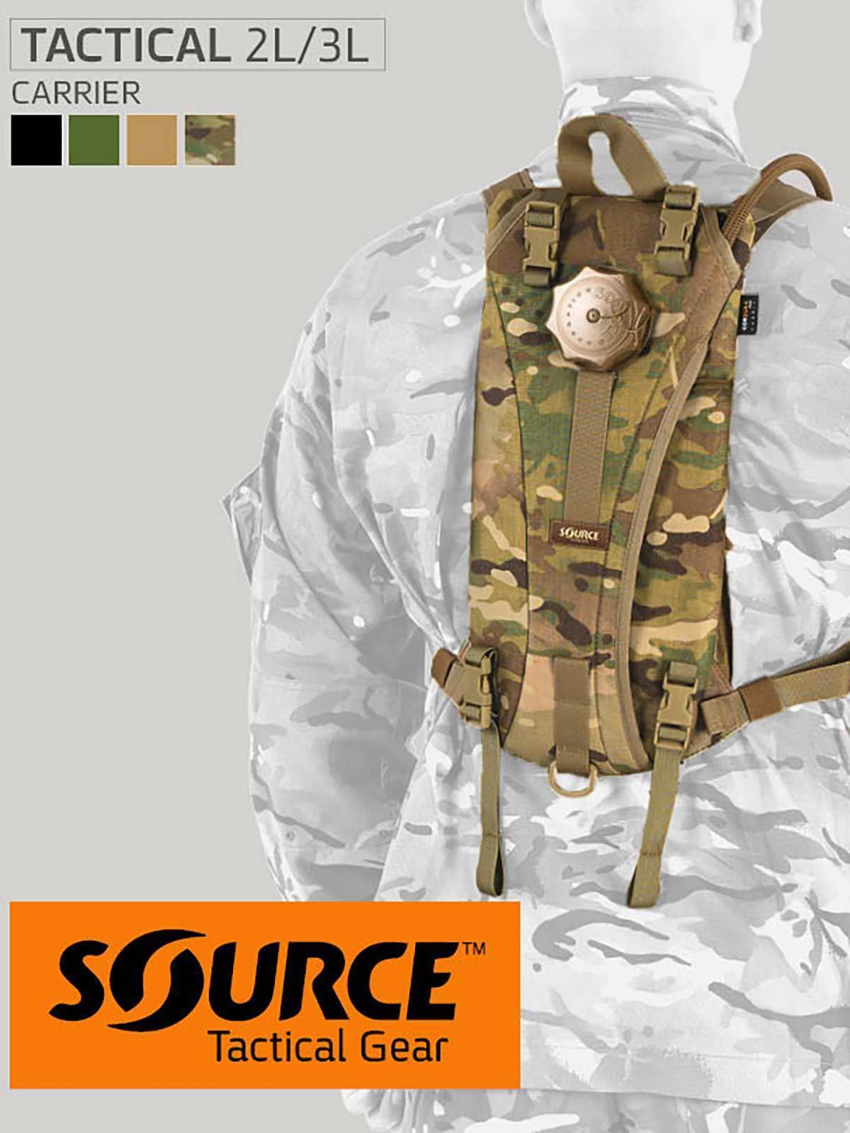 Source Tactical 3L Hydration Pack Multicam-Tactical Source LLC