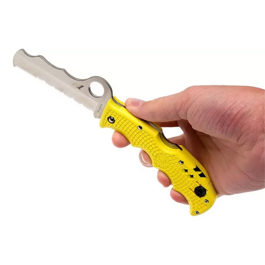 Spyderco Assist Salt Lightweight Yellow-Tactical Source LLC