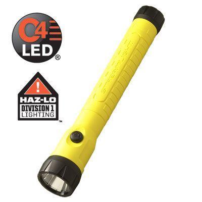 Streamlight Polystinger LED Haz-Lo Intrinsically Safe Yellow Rechargeable Flashlight-Tactical Source LLC