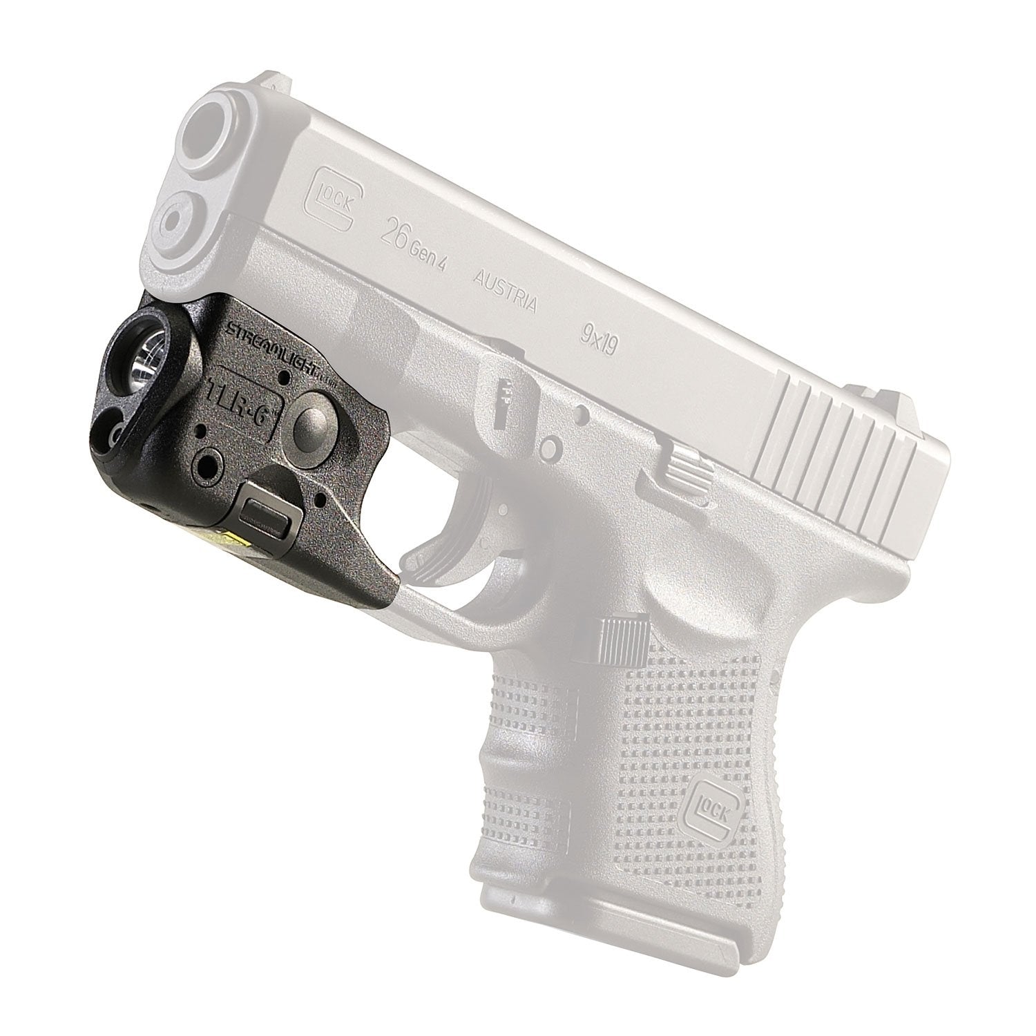 Streamlight TLR-6 for Glock 26/27/33 100-Lumens with Red Laser Tactical Weapon Light-Tactical Source LLC