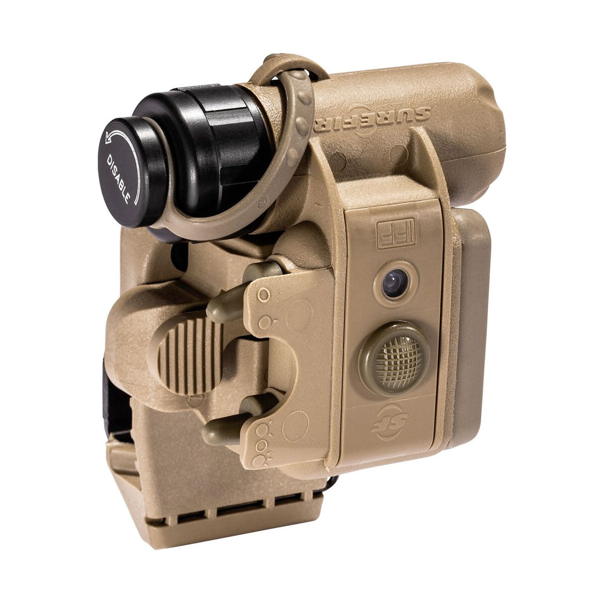 SureFire HL1 Helmet Light Tan with Blue and White LED-Tactical Source LLC