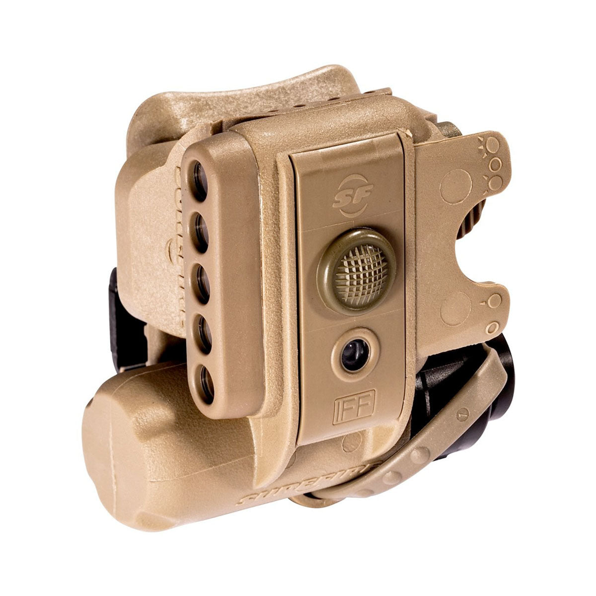 SureFire HL1 Helmet Light Tan with Blue and White LED-Tactical Source LLC