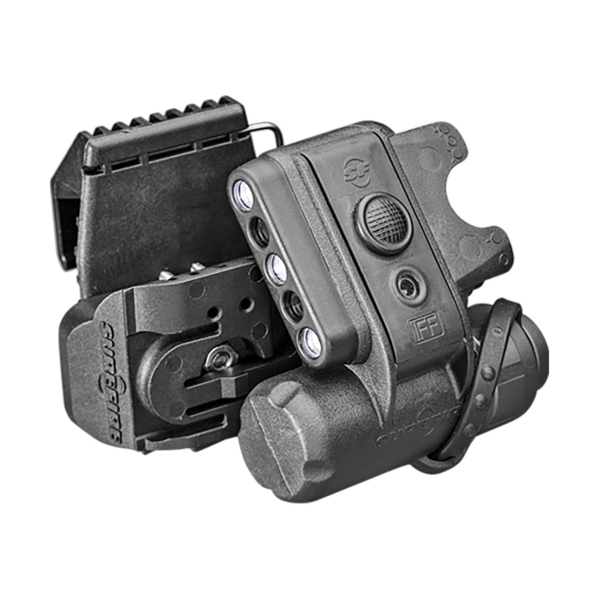 SureFire HL1 Multi-Use High-Performance LED HelmetLight with Blue and White LED Black-Tactical Source LLC