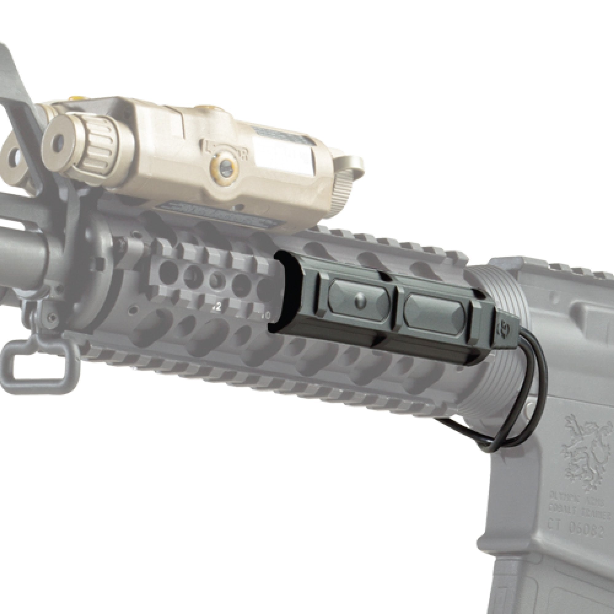 SureFire Remote Dual Switch for Weaponlight + ATPIAL Laser Device 9 Inch Cable-Tactical Source LLC