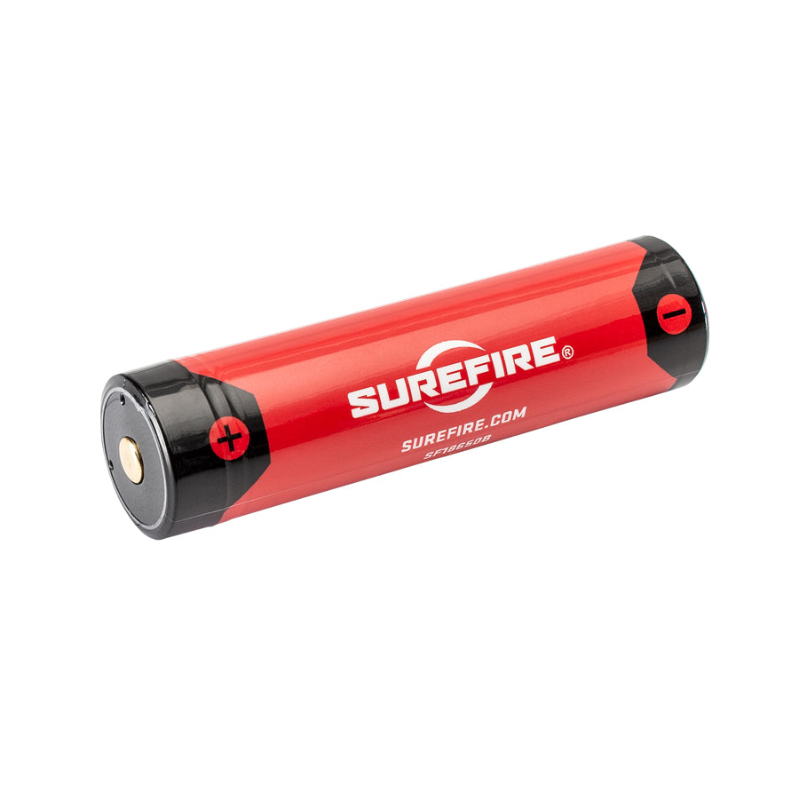 Surefire SF18650B Battery Micro USB Lithium-Ion Rechargeable Battery-Tactical Source LLC