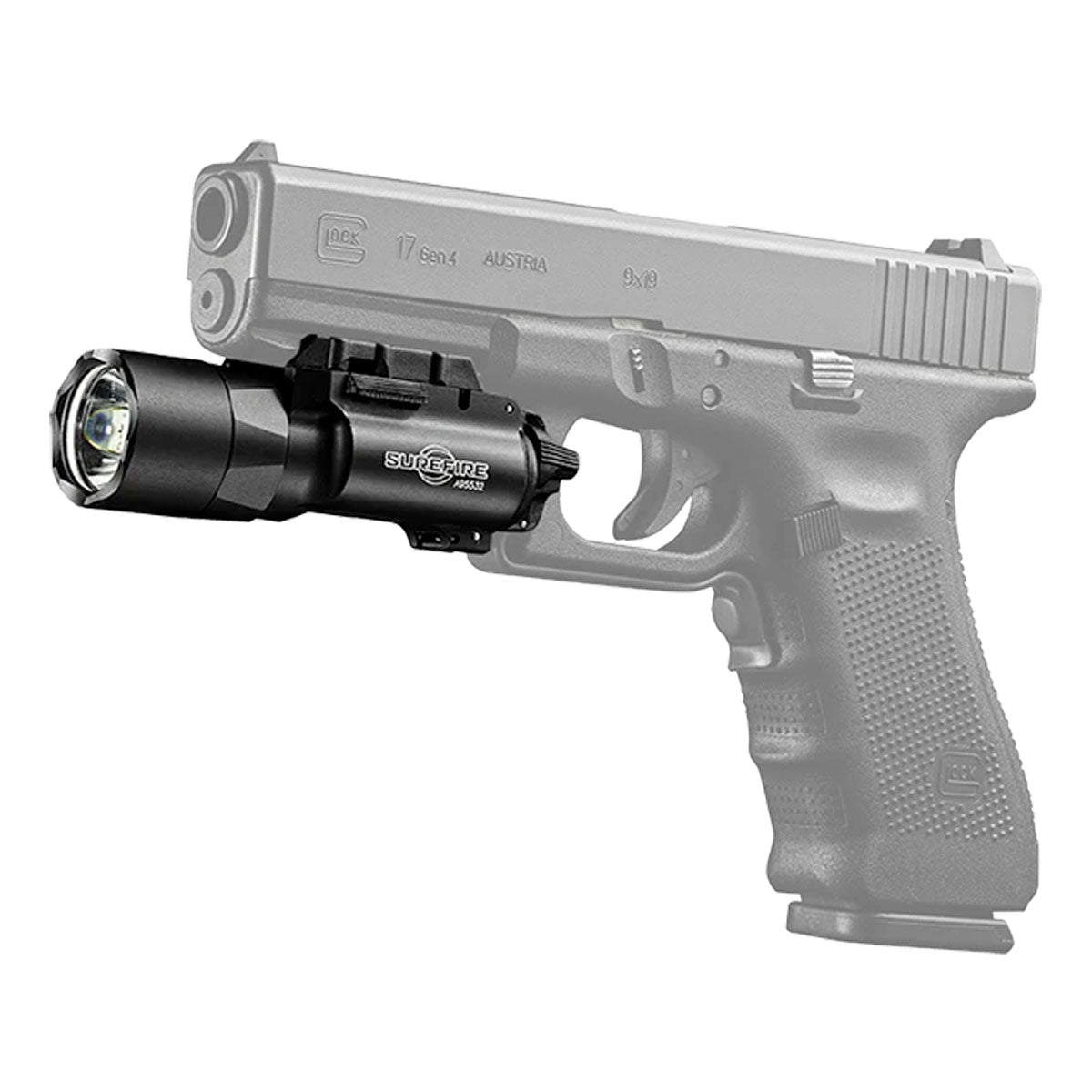 SureFire X300U-A Ultra-High-Output LED Handgun WeaponLight Black-Tactical Source LLC